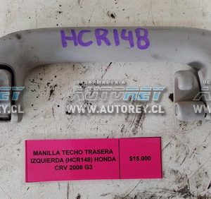 Manilla Techo Trasera Izquierda (HCR148) Honda CRV 2008 G3 $15.000 + IVA