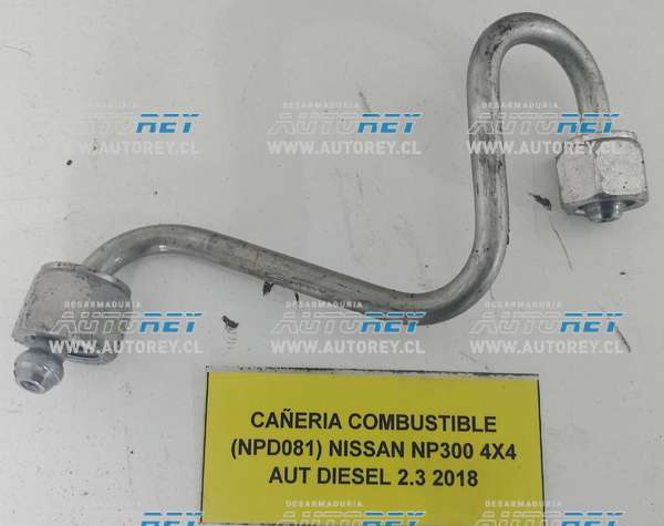 Cañeria Combustible (NPD081) Nissan NP300 4×4 AUT Diesel 2.3 2018 $10.000 + IVA