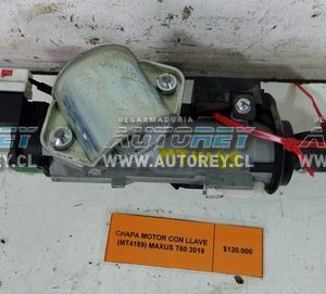 Chapa Motor Con Llave (MT4189) Maxus T60 2019 4×2 $100.000 + IVA