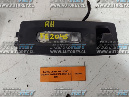 Farol Derecho Techo (FE2045) Ford Explorer 3.5 2017 $10.000 + IVA