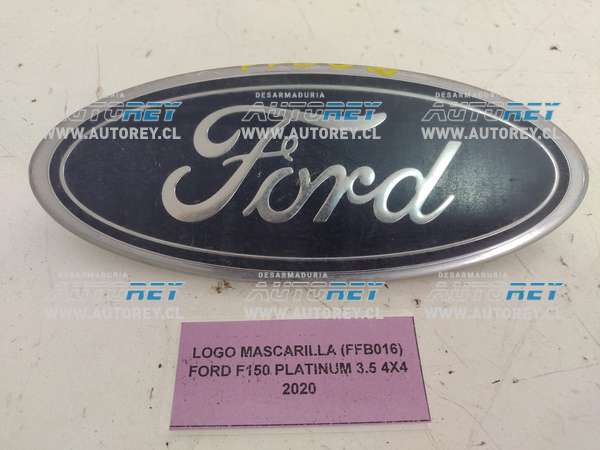 Logo Mascarilla (FFB016) Ford F150 Platinum 3.5 4×4 2020 $25.000 + IVA