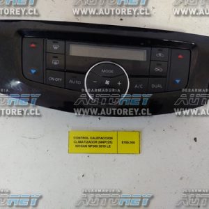 Control Calefacción Climatizador (NNP225) Nissan NP300 2019 LE $60.000 + IVA