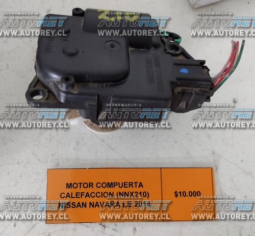 Motor Compuerta Calefacción (NNX210) Nissan Navara LE 2014 $10.000 + IVA