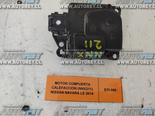 Motor Compuerta Calefacción (NNX211) Nissan Navara LE 2014 $10.000 + IVA