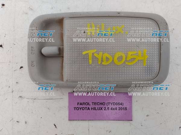 Farol Techo (TYD054) Toyota Hilux 2.5 4×4 2015 $10.000 + IVA