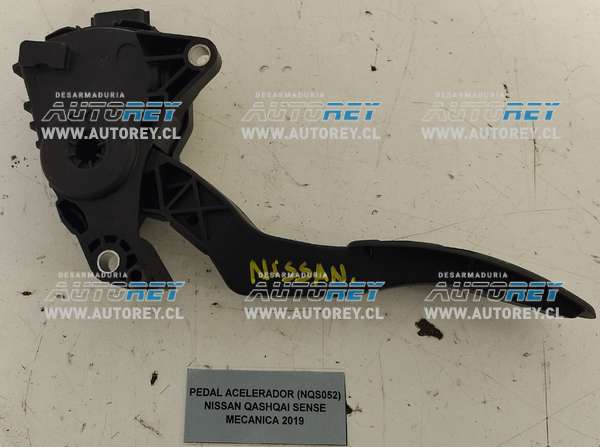 Pedal Acelerador (NQS052) Nissan Qashqai Sense Mecánica 2019 $50.000 + IVA