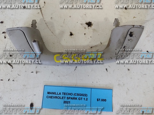 Manilla Techo (GSG022) Chevrolet Spark GT 1.2 2021 $7.000 + IVA