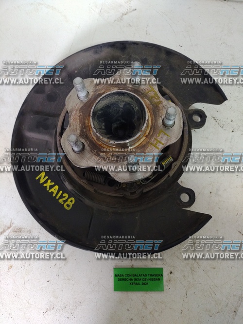 Masa Con balatas Trasera Derecha (NXA128) Nissan Xtrail 2021 $60.000 + IVA