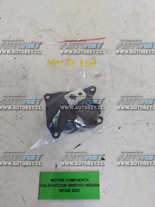 Motor Compuerta Calefacción (NND151) Nissan Np300 2021 $15.000 + IVA