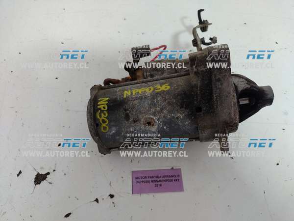 Motor Partida Arranque (NPP036) Nissan NP300 4X2 2018 $90.000 + IVA