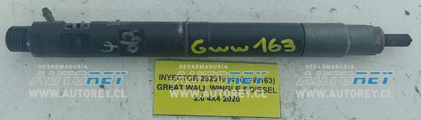 Inyector 28231014 (GWW163) Great Wall Wingle 5 Diesel 2.0 4×4 2020 $120.000 + IVA