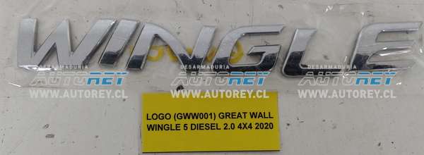 Logo (GWW001) Great Wall Wingle 5 Diesel 2.0 4×4 2020 $5.000 + IVA