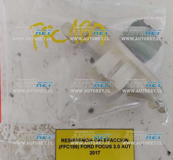 Resistencia Calefacción (FFC189) Ford Focus 2.0 AUT 2017 $15.000 + IVA