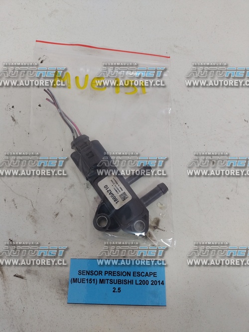 Sensor Presión Escape (MUE151) Mitsubishi L200 2014 2.5 $30.000 + IVA