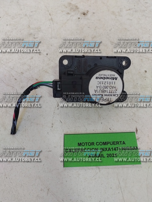 Motor Compuerta Calefacción (NXA147) Nissan Xtrail 2021 $10.000 + IVA