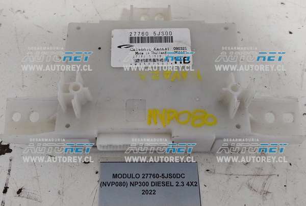 Módulo 27760-5JS0DC (NVP080) Nissan NP300 Diesel 2.3 4×2 2022 $50.000 + IVA