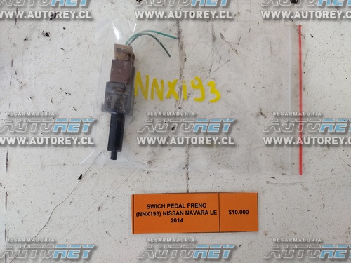 Swich Pedal Freno (NNX193) Nissan Navara LE 2014 $10.000 + IVA