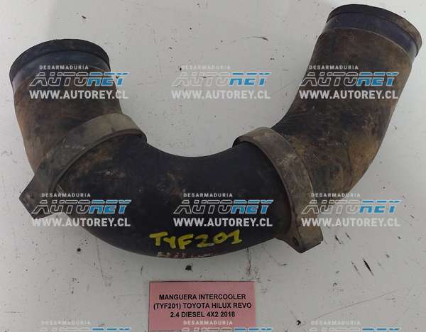 Manguera Intercooler (TYF201) Toyota Hilux Revo 2.4 Diesel 4×4 2018 $28.000 + IVA