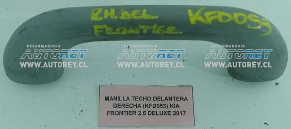 Manilla Techo Delantera Derecha (KFD053) Kia Frontier 2.5 Deluxe 2017 $15.000 + IVA