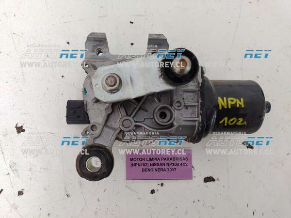 Motor Limpia Parabrisas (NPN102) Nissan NP300 4X2 Bencinera 2017 $30.000 + IVA