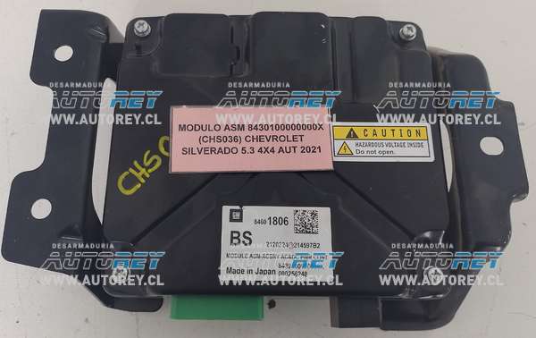 Módulo ASM 8430100000000X (CHS036) Chevrolet Silverado 5.3 4×4 AUT 2021 $100.000 + IVA.jpeg