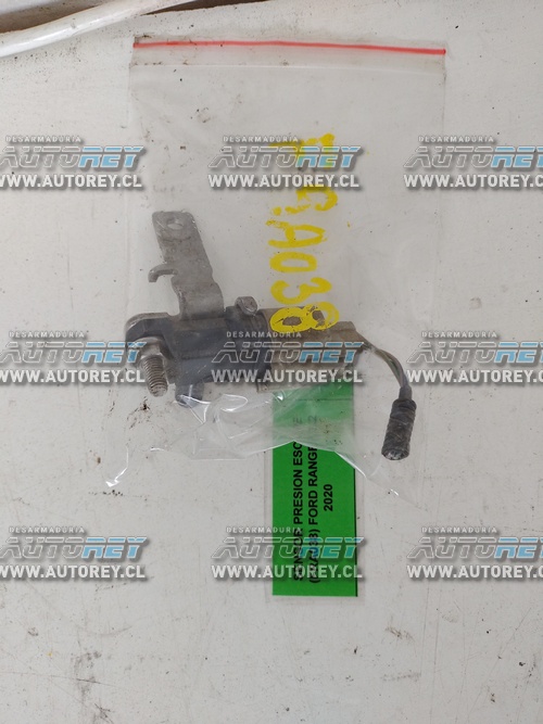 Sensor Presión Escape (FRA038) Ford Ranger 3.2 2020 $50.000 + IVA