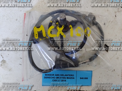 Sensor ABS Delantero Derecho (MCX100) Mazda CX9 3.7 2014 $40.000 + IVA