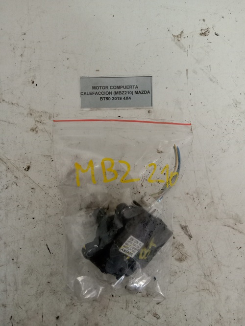 Motor Compuerta Calefacción (MBZ210) Mazda BT50 2019 4×4 $25.000 + IVA