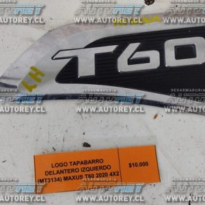 Logo Tapabarro Delantero Izquierdo (MT3134) Maxus T60 2020 4×2 $10.000 + IVA