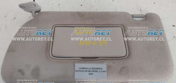 Sombrilla Izquierda (NVP039) Nissan NP300 Diesel 2.3 4×2 2022 $18.000 + IVA