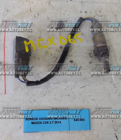 Sensor Oxigeno (MCX065) Mazda CX9 3.7 2014 $40.000 + IVA