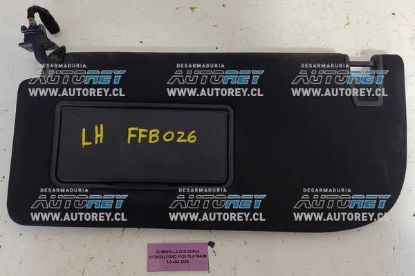 Sombrilla Izquierda (FFB026) Ford F150 Platinum 3.5 4×4 2020 $30.000 + IVA