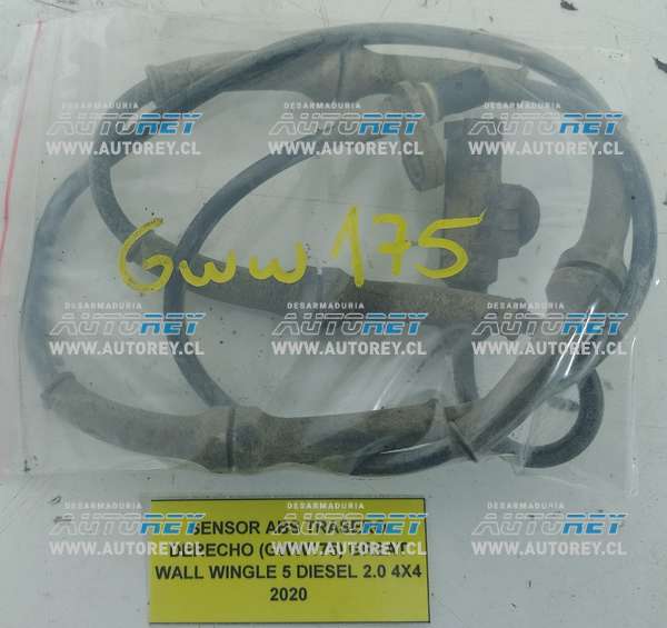Sensor ABS Trasero Derecho (GWW175) Great Wall Wingle 5 Diesel 2.0 4×4 2020 $30.000 + IVA