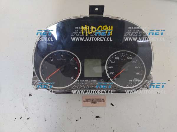 Tablero Instrumentos (MLD094) Mitsubishi L200 2.4 4×2 2018 $50.000 + IVA