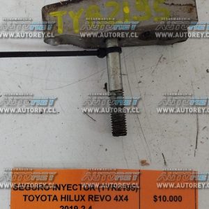 Seguro Inyector (TYR2195) Toyota Hilux Revo 4×4 2019 2.4 $10.000 + IVA