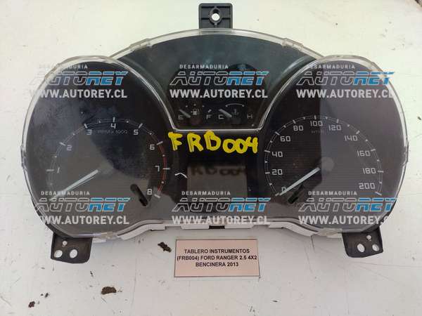 Tablero Instrumentos (FRB004) Ford Ranger 2.5 4×2 Bencinera 2013 $100.000 + IVA