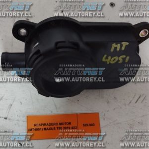 Respiradero Motor (MT4051) Maxus T60 2019 4×2 $20.000 + IVA