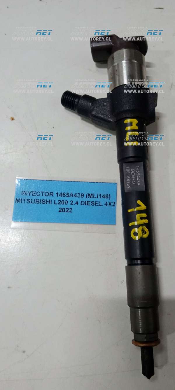 Inyector 1465A439 (MLI148) Mitsubishi L200 2.4 Diesel 4×2 2022