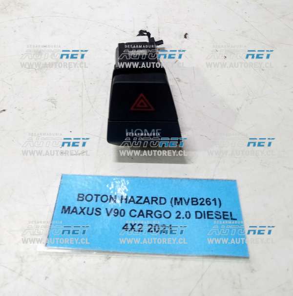 Boton Hazard (MVB261) Maxus V90 Cargo 2.0 Diesel 4×2 2021