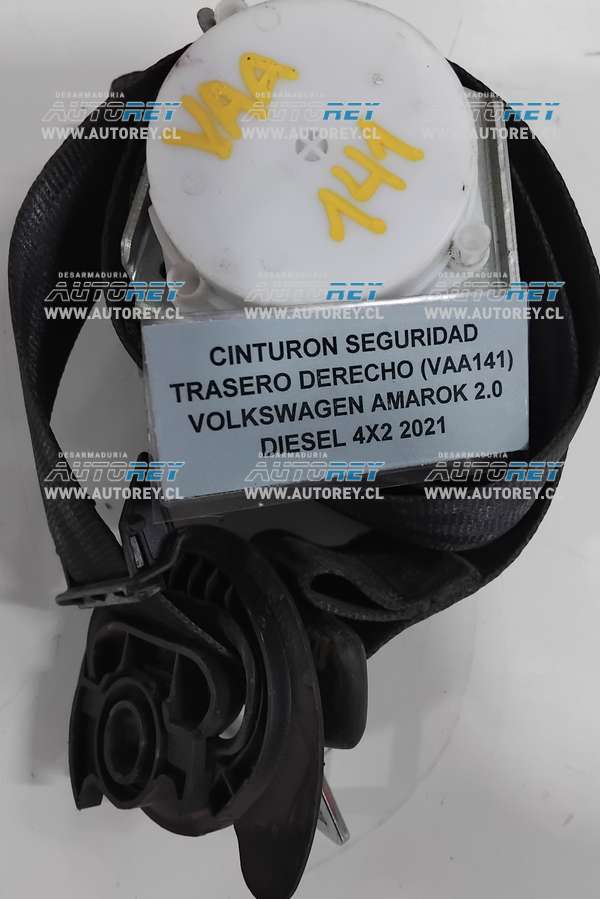 Cinturón Seguridad Trasero Derecho (VAA141) Volkswagen Amarok 2.0 Diésel 4×2 2021