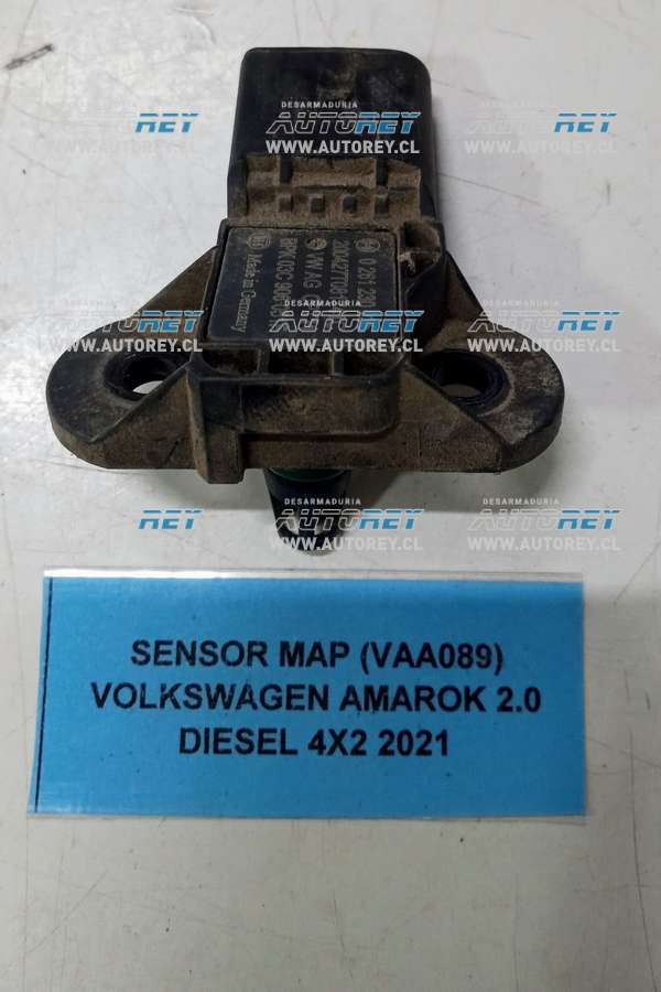 Sensor Map (VAA089) Volkswagen Amarok 2.0 Diesel 4×2 2021