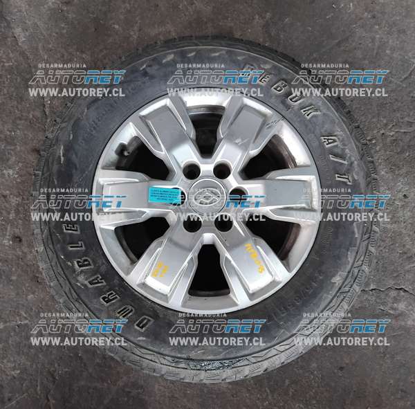 Llanta Aluminio Detalle Con Neumático 245 65 R17 (MTB015) Maxus T60 2.8 Aut 4×4 Diésel 2020