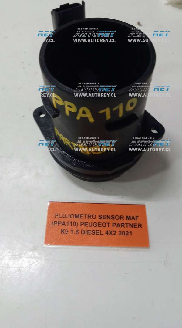 Flujometro Sensor MAF (PPA110) Peugeot partner k9 1.6 Diesel 4×2 2021