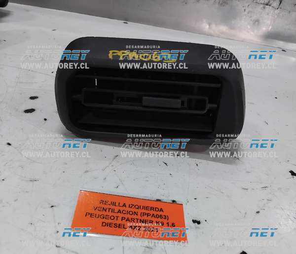 Rejilla Izquierda Ventilación (PPA063) Peugeot Partner K9 1.6 Diésel 4×2 2021