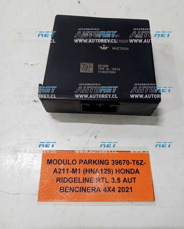 Modulo Parking 39670-T6Z-A211-M1 (HNA129) Honda Ridgeline RTL 3.5 AUT Bencinera 4×4 2021