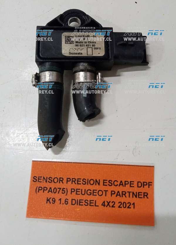 Sensor Presion Escape DPF (PPA075) Peugeot partner k9 1.6 Diesel 4×2 2021