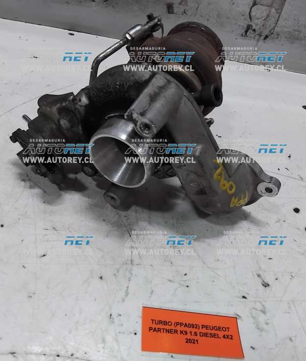 Turbo (PPA092) Peugeot Partner K9 1.6 Diésel 4×2 2021