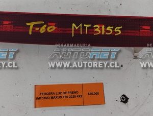 Tercera Luz Freno (MT3155) Maxus T60 2020 4×2 $30.000 + IVA