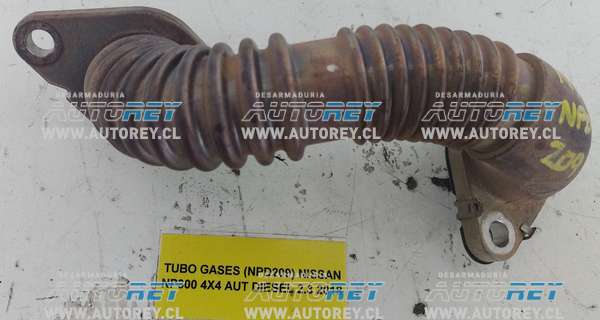 Tubo Gases (NPD209) Nissan NP300 4×4 AUT Diesel 2.3 2018 $30.000 + IVA